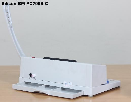 Máy đóng sách gáy xoắn cuộn Silicon BM-PC200B
