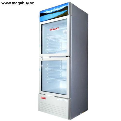 Tủ mát Sanaky VH300W 300L 2 cánh mở trên dưới