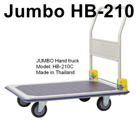 Xe đẩy hàng Jumbo Thái Lan HB-210 tải trọng 300kg
