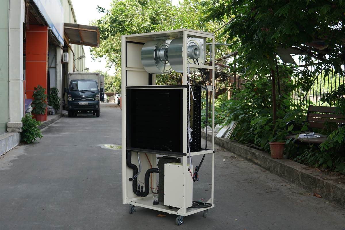 Máy hút ẩm công nghiệp FUJIE ACD10S trong môi trường ăn mòn nhiều Axit/kiềm