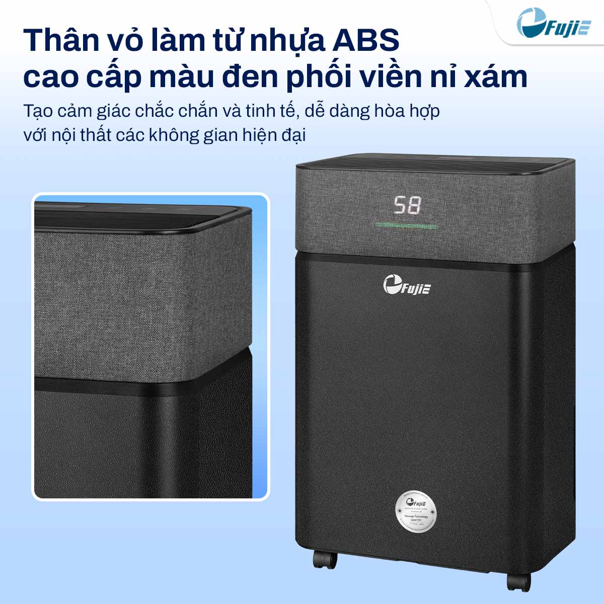 Máy Hút Ẩm Dân Dụng FujiE HM-916ED Máy Hút Ẩm Dân Dụng FujiE HM-916ED