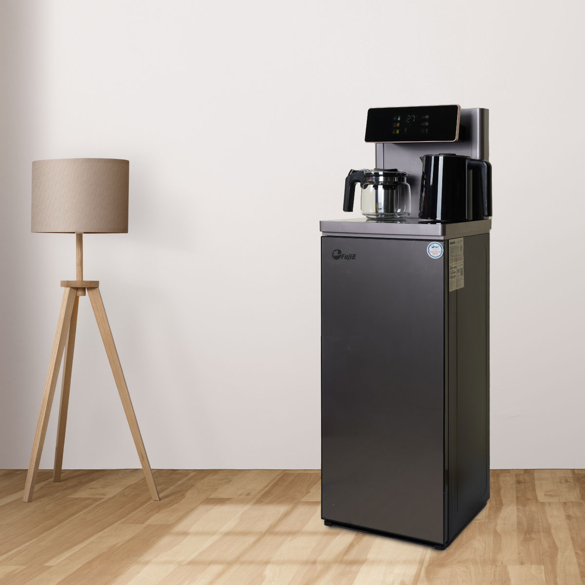 Cây nước nóng lạnh kết hợp bàn pha trà, cafe FujiE TB245