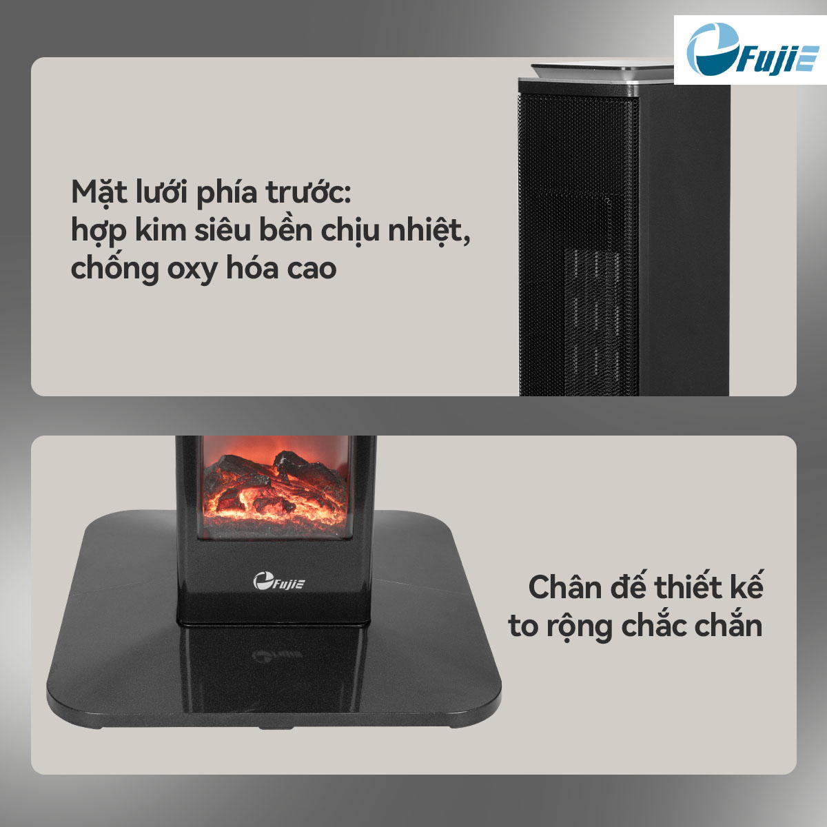 Máy sưởi gốm FujiE VH08 Máy sưởi gốm FujiE VH08