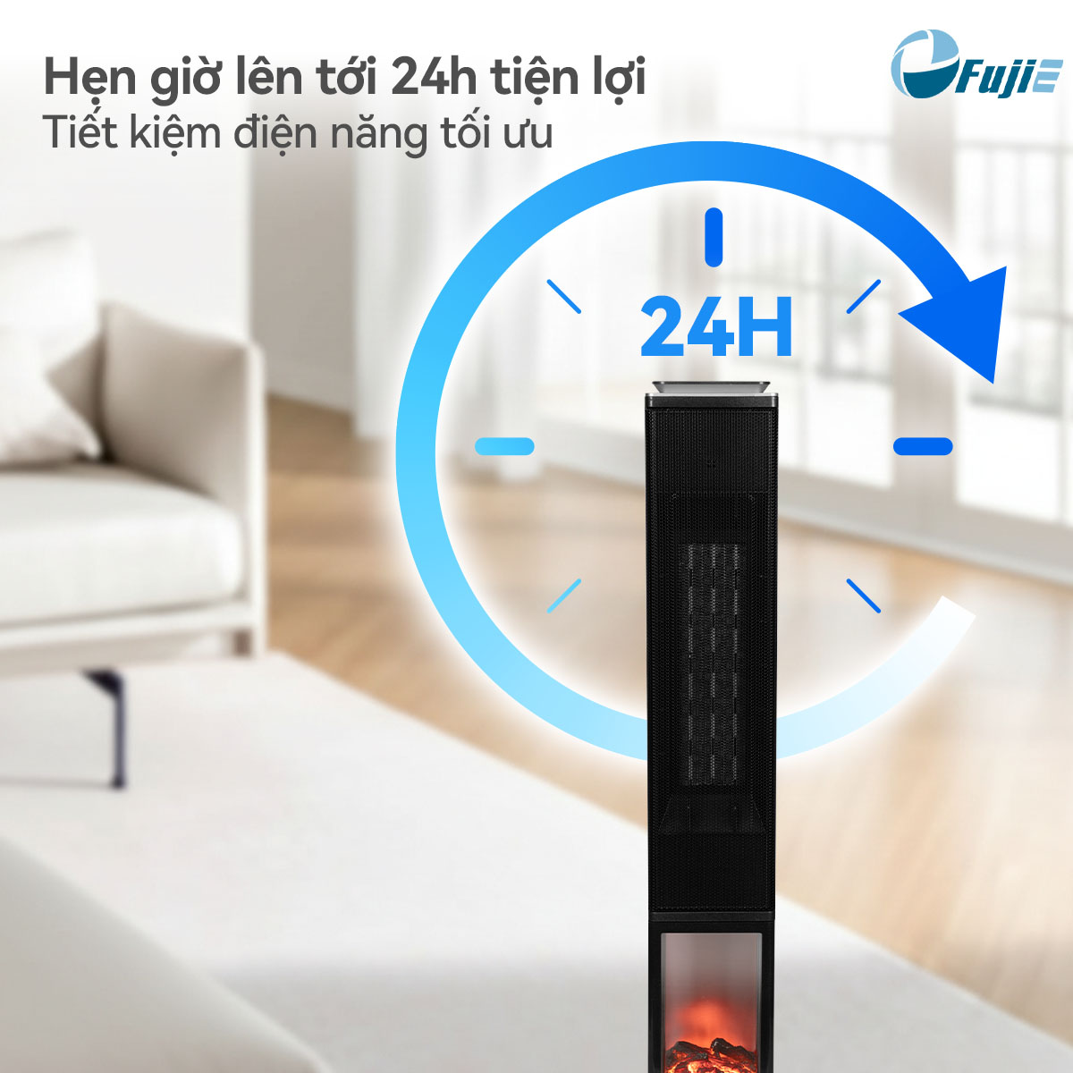 Máy sưởi gốm FujiE VH08